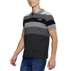 Polos de media manga con estampado de Moq bajo para hombre/polos con logotipo personalizado para hombre hechos en fábrica al por mayor - Product Image 3