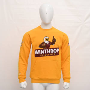 Pull-over confortable et élégant en molleton brodé, décontracté, tendance, chaud, élégant, à porter tous les jours, streetwear d'hiver, luxueux et décent - Product Image 3