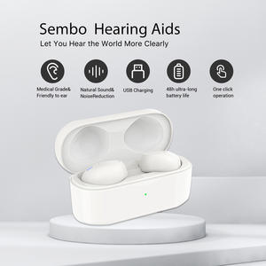 Écouteurs sans fil rechargeables de meilleure marque bon marché Personnaliser les aides auditives rechargeables de Chine en test pour les personnes âgées surdité - Product Image 4