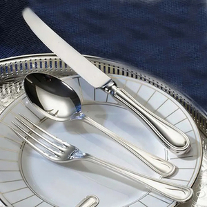 Engraved <b>Flatware</b> <b>Set</b> in Premium Stainless Steel with Elegant Design Perfect for Weddings Restaurant Dining Cutlery Utensil Use - Product Image 5