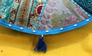 Cojín de meditación Masala Funda de almohada de piso | Asientos de piso indio - Product Image 2