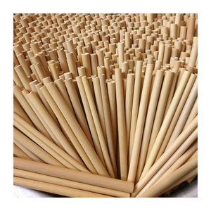 Pajitas de bambú para batidos con limpiador y bolsa de transporte, ideales para cafés, tiendas de té con leche y vida ecológica/pajitas de bambú por 99G - Product Image 5