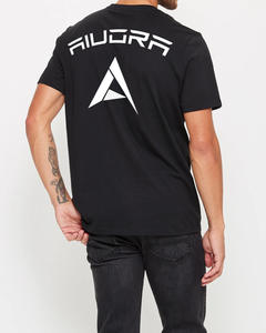 Suave y cómoda 100% algodón elegante camiseta de gran tamaño para hombres con logotipo personalizado y bordado pedidos a granel disponibles - Product Image 2