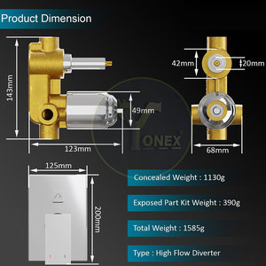 Venta en Línea de Desviadores de Alto Flujo de Alta Resistencia, Suministro Directo de Fábrica, Bajo MOQ - Product Image 6