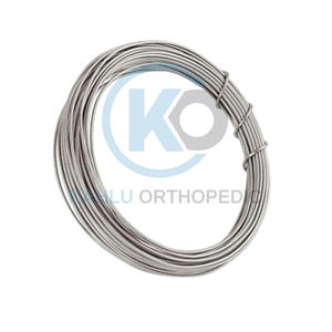 Aiguille à tricoter circulaire en acier inoxydable de qualité chirurgicale avec fil en plastique, manuel par KAHLU ORTHOPEDIC - Product Image 3