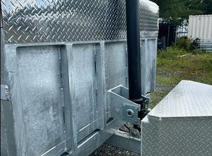 รถพ่วงดั๊มพ์แบบยกเทขนาด 6x12 สำหรับงานหนัก ใช้ในฟาร์ม ระบบไฮดรอลิกทนทานพร้อมมอเตอร์เกียร์ ชิ้นส่วนหลักสำหรับรถพ่วงแทรกเตอร์ - Product Image 5