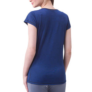 Camisetas de mujer de verano más vendidas de fabricantes profesionales, transpirables y de moda con logotipo personalizado, respetuoso con el medio ambiente - Product Image 2