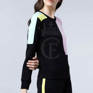 Sudaderas de manga larga para mujer, sudaderas de gran tamaño para mujer, sudaderas de algodón y poliéster para mujer - Product Image 2