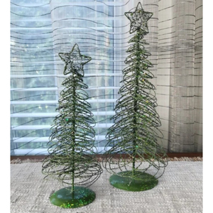 การออกแบบที่ยอดเยี่ยมบนโต๊ะต้นไม้ตกแต่งต้นคริสต์มาสลวดโลหะเครื่องประดับคริสต์มาสสำหรับตกแต่งตามเทศกาลราคาต่ำสุด - Product Image 2