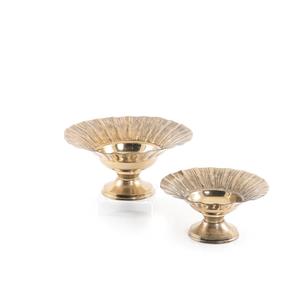 Bol de service rond plaqué or Design élégant Vaisselle de qualité supérieure Parfait pour la cuisine à domicile Restauration rapide et touche décorative - Product Image 6