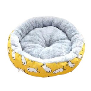 แผ่นรองสัตว์เลี้ยงลายพิมพ์สัตว์ทันสมัยสำหรับสุนัขและแมว พร้อมขนบุและขอบผ้าสีสันสดใส จากเวียดนาม - Product Image 1