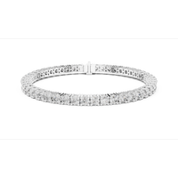 Bracelet à breloques en moissanite taille poire, argent sterling 925 plaqué rhodium, bijoux de mariage élégants et luxueux, bijoux fins faits à la main