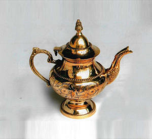 DSH Precio barato Nueva llegada Look Hervidor de latón para el hogar Tetera para servir té y café Agua. - Product Image 5