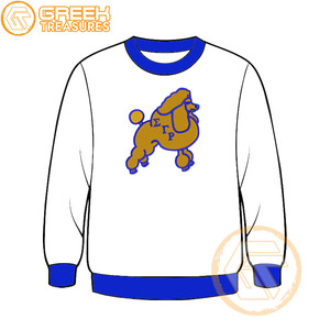 Sudadera de lana de algodón Sigma Gamma Rho personalizada de alta calidad, Jersey bordado, chaqueta para mujer, ropa griega, estilo de hermandad - Product Image 4