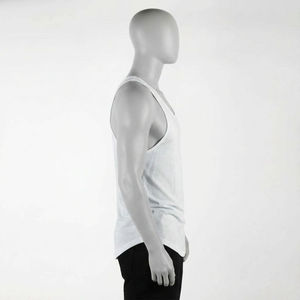 <b>Singlet</b> Tank Top for <b>Men</b> Made from 100 Percent Cotton Breathable Smart Casual Wear Great for Summer Workouts and Gym - Product Image 3
