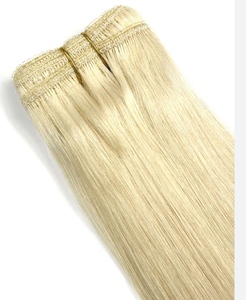 Paquetes de cabello Remy indio de la mejor calidad 613 Rubio Onda natural Onda Cuerpo Estilos rectos 10 a 30 pulgadas de largo - Product Image 4