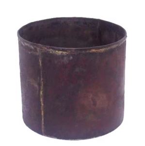 Maceta redonda de hierro hecha a mano, acabado de mármol gris para sala de estar, jardín, decorativa, superventas, personalizable para aniversarios - Product Image 5