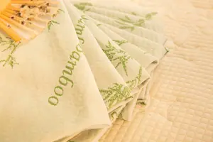 Tessuto di bambù morbido per materassi in maglia di alta qualità in poliestere 100%