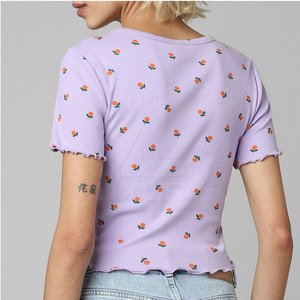 Camisetas Cortas Personalizadas para Mujer, Diseño 2025, Verano, Ecológicas, Casuales, de Secado Rápido y Transpirables - Product Image 3