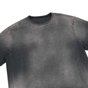 Camiseta Oversize Deslavada con Efecto Desgastado, Estilo Vintage, Algodón Pesado, Streetwear, Logotipo Personalizado, OEM, ODM, Suministro de Fábrica al por Mayor - Product Image 4