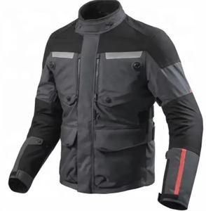 Veste de course pour motards Cardura, veste de sécurité pour moto, imperméable, noire, veste Cardura pour motards - Product Image 3