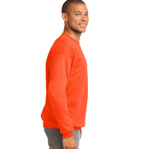 สเวตเชิ้ตสำหรับผู้ชายผ้าคอตตอนแขนยาวคอกลมระบายอากาศได้ดีวัสดุผ้าฝ้าย100% ขนาดใหญ่สำหรับฤดูหนาว - Product Image 5