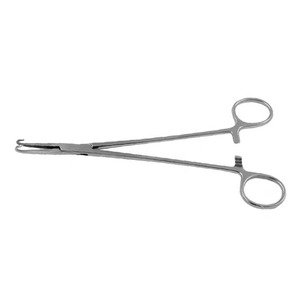 Pinzas de Negus para Conductos Biliares Curvas de 19 cm, Pinzas de Amígdalas de Acero Inoxidable, Instrumento Quirúrgico de Acero Inoxidable, Pinzas para Arterias - Product Image 4