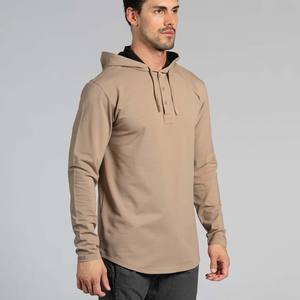 Femmes pull poche cordon sweats à capuche t-shirts léger boutonné lâche à manches longues plage sweat chemises - Product Image 4