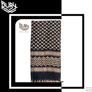 Shemagh OEM personalizado (pañuelo para la cabeza) con ropa de algodón para hombres Shemagh estilo árabe a la venta por exportadores - Product Image 3