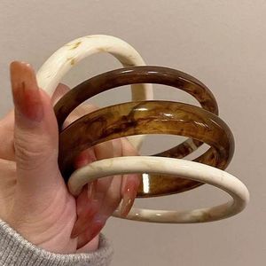 TYPICALLY Joyería Resina Acrílico Pulsera Brazalete Exagerado Deslumbrante Multicolor Ancho Irregular Cuadrado Acrílico Pulseras para - Product Image 6