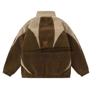 Vestes de créateur en laine pour hommes Vêtements d'extérieur à la mode Coupe ajustée Boutonné à l'avant Manteau d'hiver de luxe superposé Look élégant de rue - Product Image 3