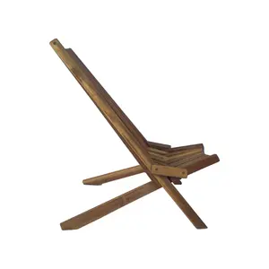 Silla de madera Muebles de exterior Silla Tamarack exterior KD Uso para muebles de hogar y jardín Estilo moderno Lujo
