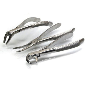 Pinces à extraire les dents ensemble de 3 instruments dentaires ensemble de pinces d'extraction dentaire pinces dentaires instruments chirurgicaux - Product Image 1
