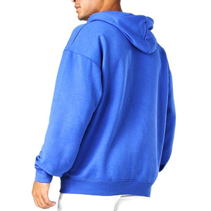 Pull Logo personnalisé 100% coton à manches longues surdimensionné Streetwear hommes lavage à l'acide à capuche sweats à capuche et sweat-shirts Service OEM - Product Image 5