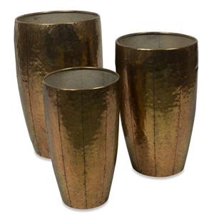 Jardinière en métal galvanisé finition rustique pour suspension, jardinières décoratives pour pépinière, maison et hôtel, pots de jardin - Product Image 6