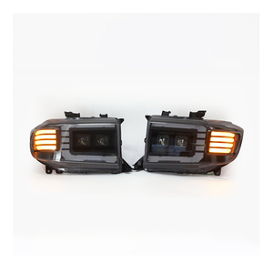 Фары Maictop: Горячая распродажа светодиодных фар головного света, дневных ходовых огней (ДХО) для Toyota Land Cruiser 70 Series LC76, LC79, LC78 - Product Image 3