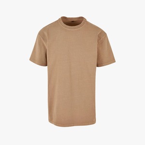Haute qualité 100% coton tricoté surdimensionné lavé à l'acide T-shirt Vintage pour hommes personnalisé conception d'impression de pierre vierge - Product Image 5