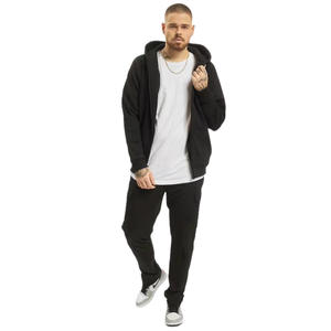 Sudadera con capucha y cremallera completa para hombre, sudadera informal de manga larga, ropa de calle de moda, prendas de vestir exteriores ligeras de Color sólido, cómodas - Product Image 1