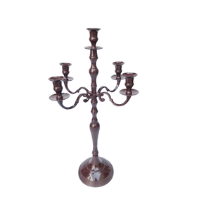 Aluminum <b>Gold</b> Plated Candle Holder Exporter From India Modern Design Candle Holder Supplier From India - Product Image 4