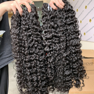 Perruque Funmi Super Double Drawn en Cheveux Humains Vierges Remy, Couleur Naturelle, Ondulation Bouncy, 13x4 Loose Wave - Product Image 1
