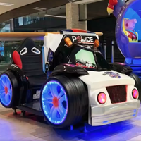 M SKY Voiture de police Jeu de course vidéo 3D Manège à monnayeur pour enfants Divertissement intérieur Aire de jeux pour enfants FEC VR-200 CE