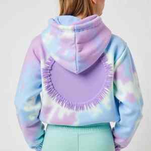 Ensemble de sweat à capuche décontractés rétro délavés à l'acide jogging zippé pour hommes survêtement de luxe en détresse sweat à capuche imprimé - Product Image 5