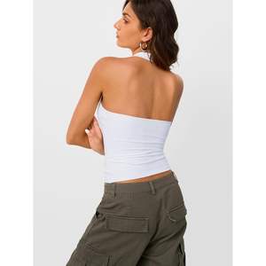 Hauts à licou à séchage rapide personnalisés de qualité supérieure pour les femmes - Product Image 4