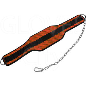 Superb Quality Heavy Duty Neoprene Dip <b>Belt</b> With <b>Chain</b> Industrial Strength GLOVES City Training Weightlifting Dip <b>Belts</b> 2025 - Product Image 6