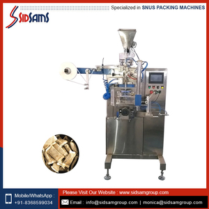 ผู้ผลิตเครื่องบรรจุถุงกรอง Snus อัตโนมัติคุณภาพดีที่สุดจากอินเดีย - Product Image 5