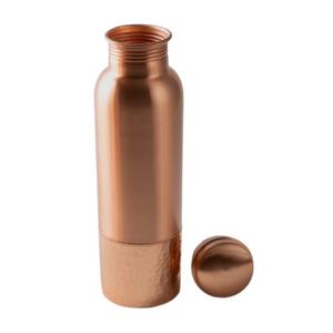 Pure Copper Bottle Shine Finished for Water Drinking <b>Office</b> & School Use Leak Proof Copper Bottle - Product Image 2