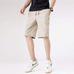 Vente en gros de shorts d'été pour hommes, shorts décontractés à fermeture éclair, longueur genou, coupe classique confortable, short de golf en chino. - Product Image 3