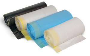 Material virgen de HDPE para una eliminación confiable de residuos: bolsas plegables en C en rollo ODM con precio de fábrica - Product Image 4