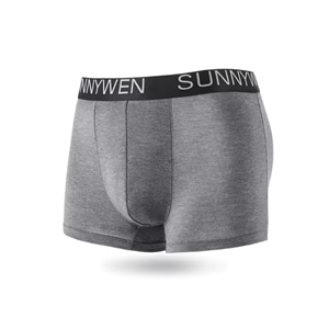 Calzoncillos bóxer para hombre de 3 piezas, calzoncillos de algodón suaves y transpirables, ropa interior con calzoncillos flexibles cómodos, Bóxer - Product Image 6