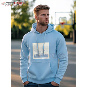 Sudadera con capucha Basics Streetwear para hombre con estampado llamativo y diseño de Jersey urbano Sudadera con capucha básica con estampado único para hombre - Product Image 2